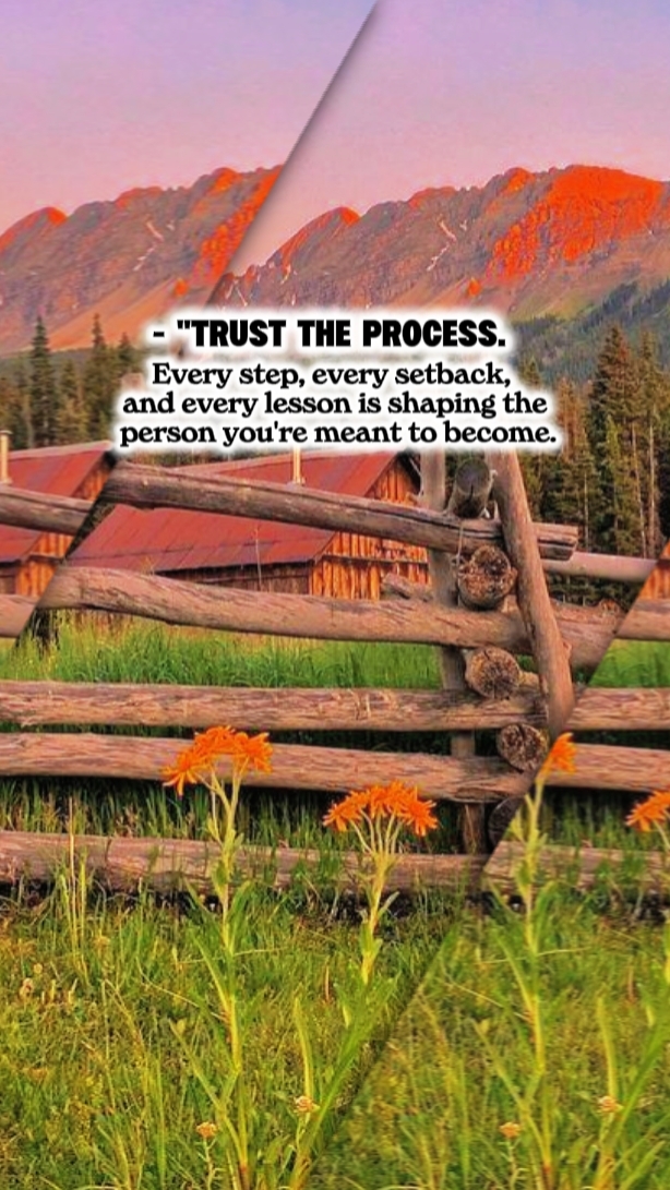TRUST THE PROCESS