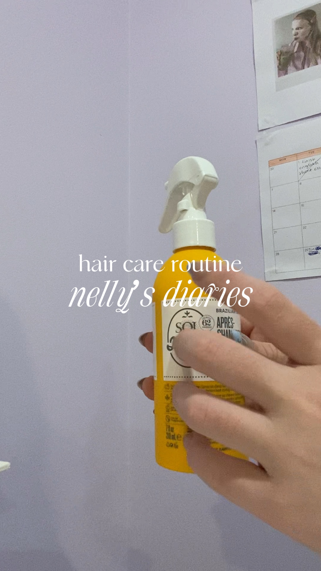 haircare routine ⭐️