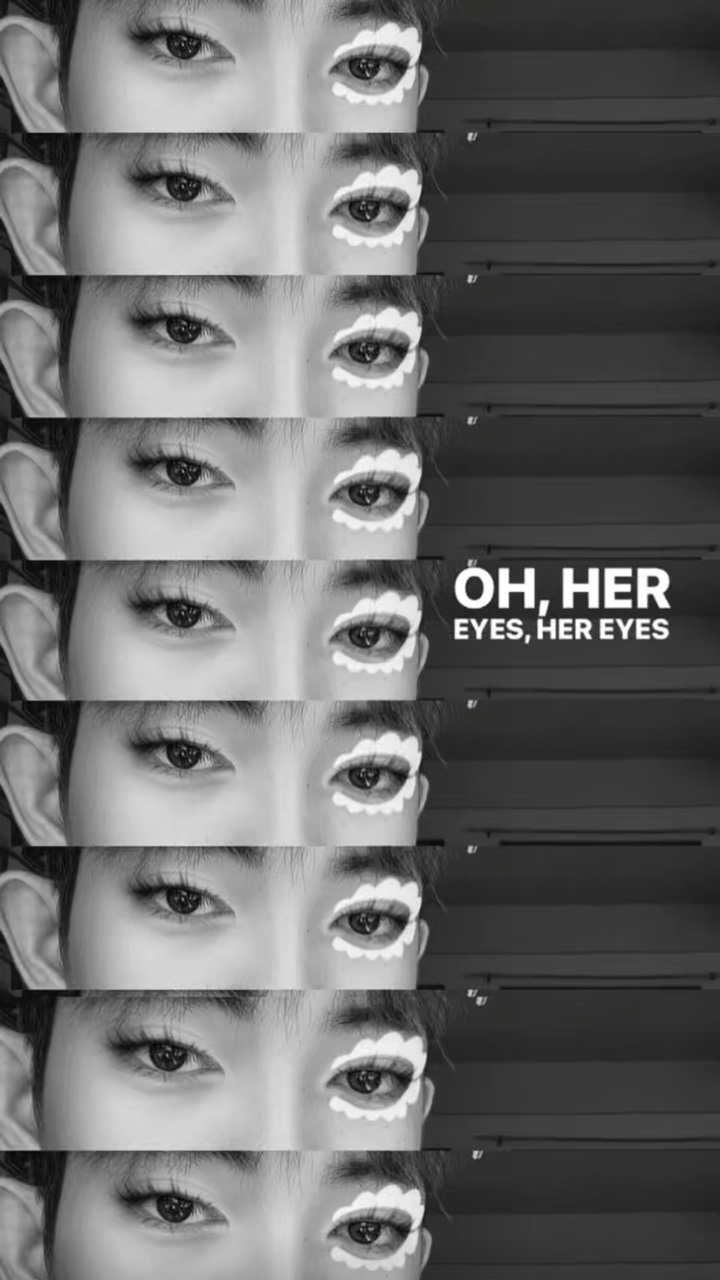 Her eyes 