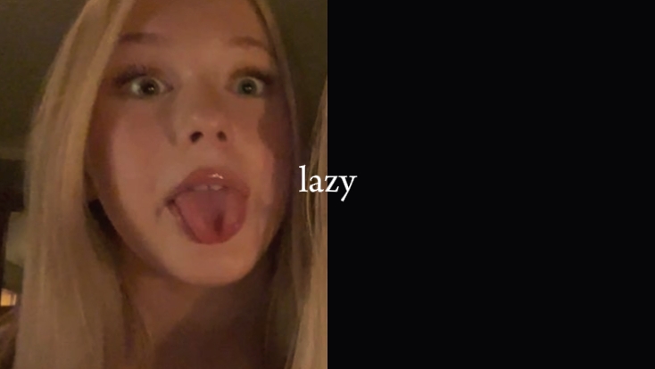 Lazy confession 