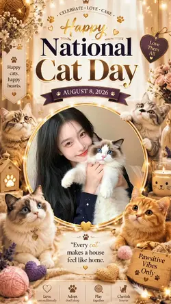 cat day 8 August