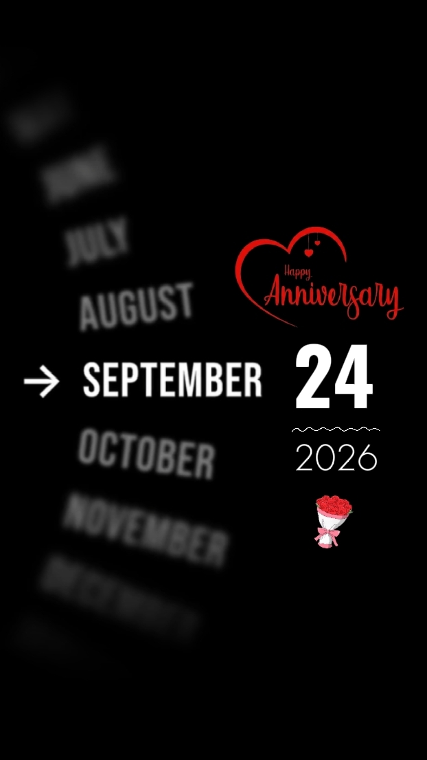 ANNIVERSARY 24 SEPTE
