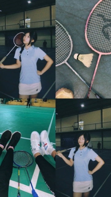 Badminton estetik