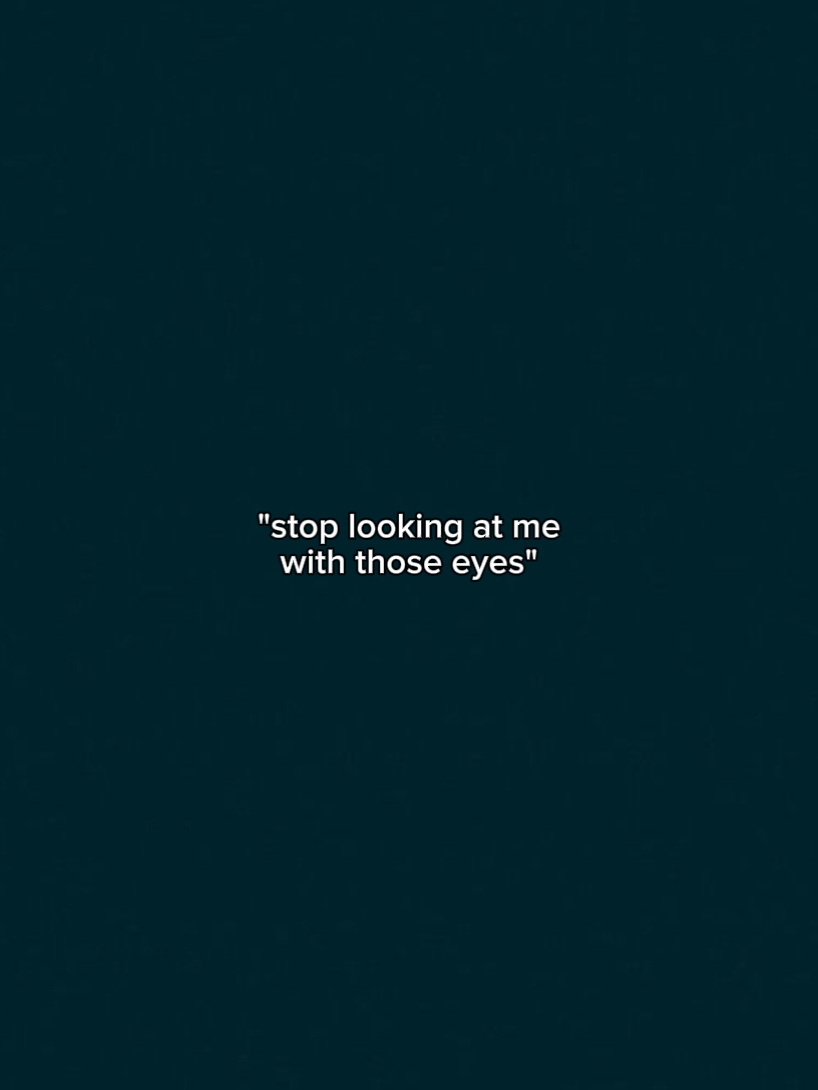 stop looking