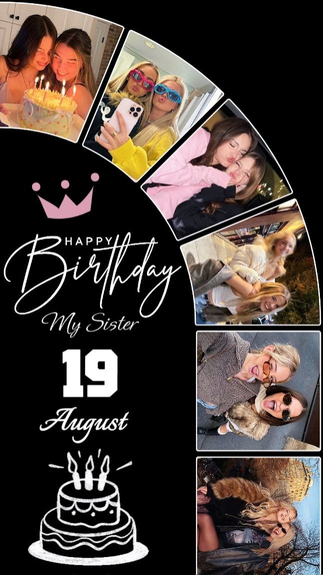 HBD SISTER 19 AUG