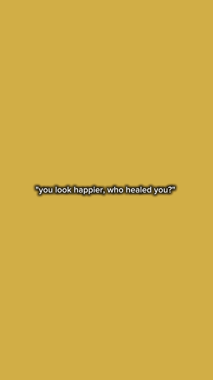 healed me