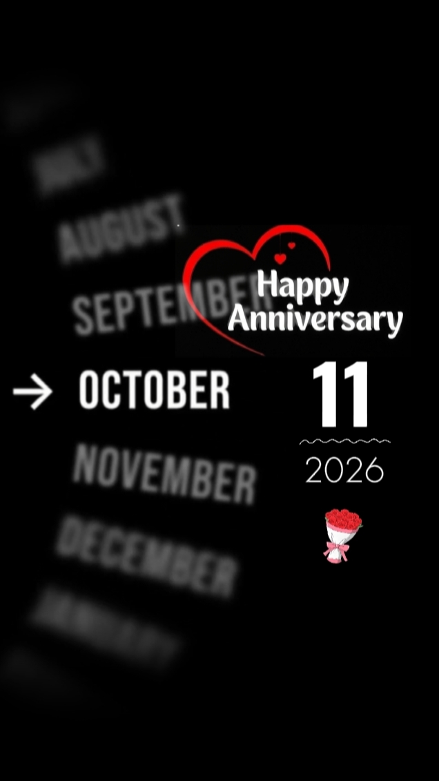 happy anniversary