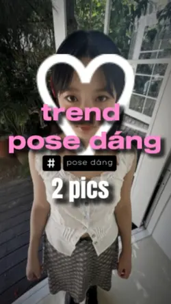 trend pose dáng