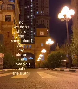 your my sister