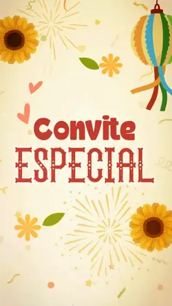 CONVITE FESTA JUNINA