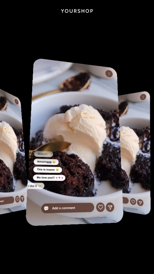 dessert menu