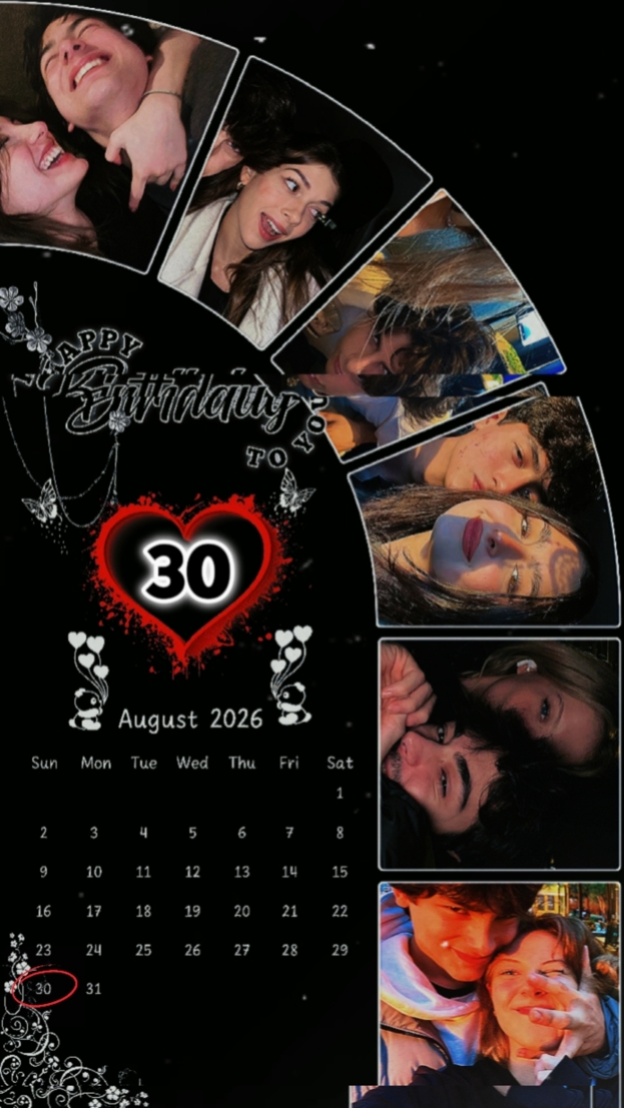 30 DE AGOSTO CUMPLEAÑOS 