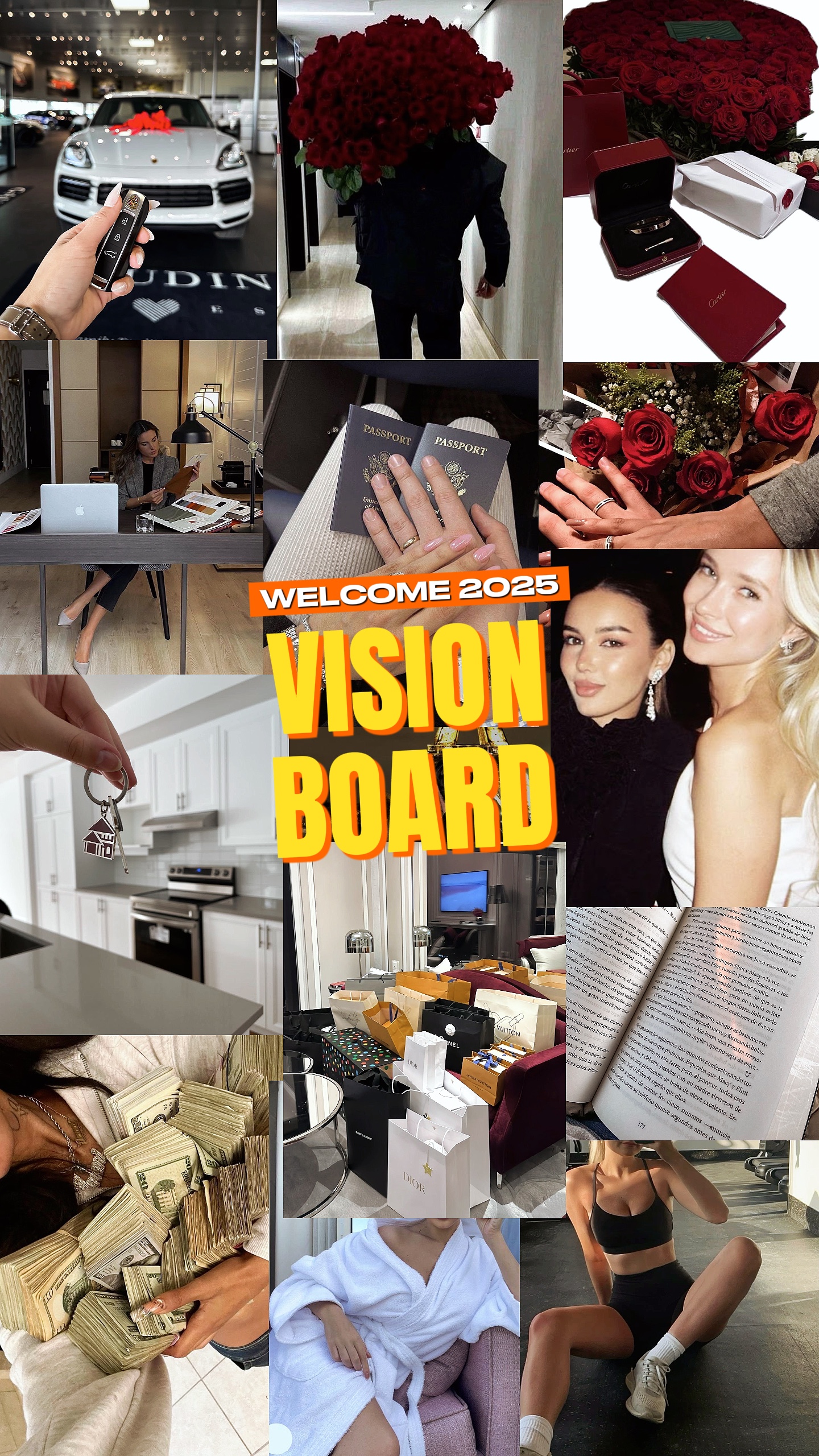 Tablero de visión 2025