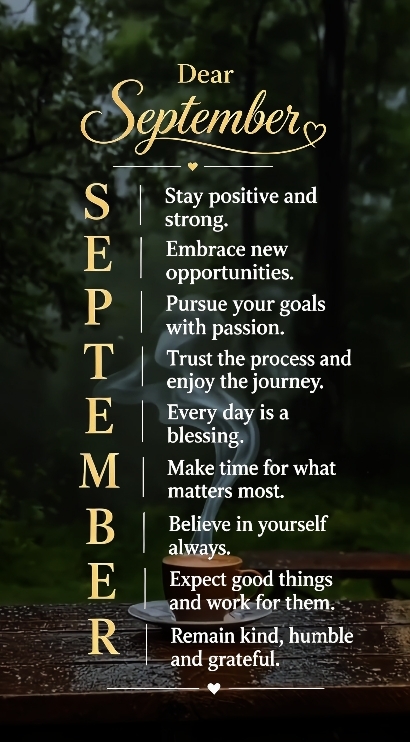 Selamat datang September 
