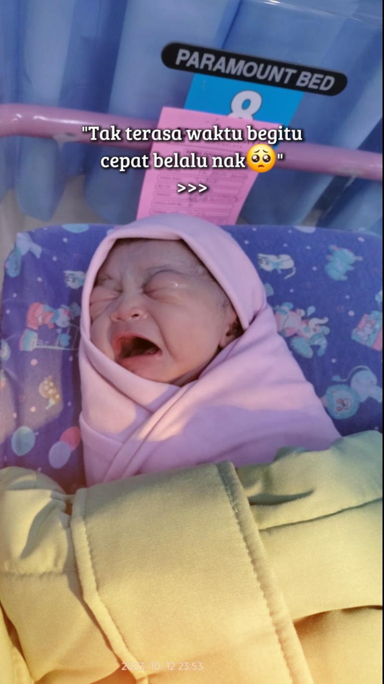 Waktu begitu cepat 