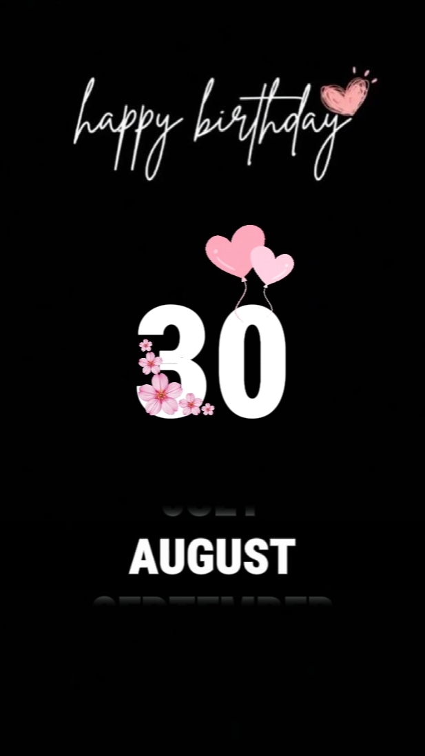 ANIVERSÁRIO IRMÃ 30 DE AGOSTO
