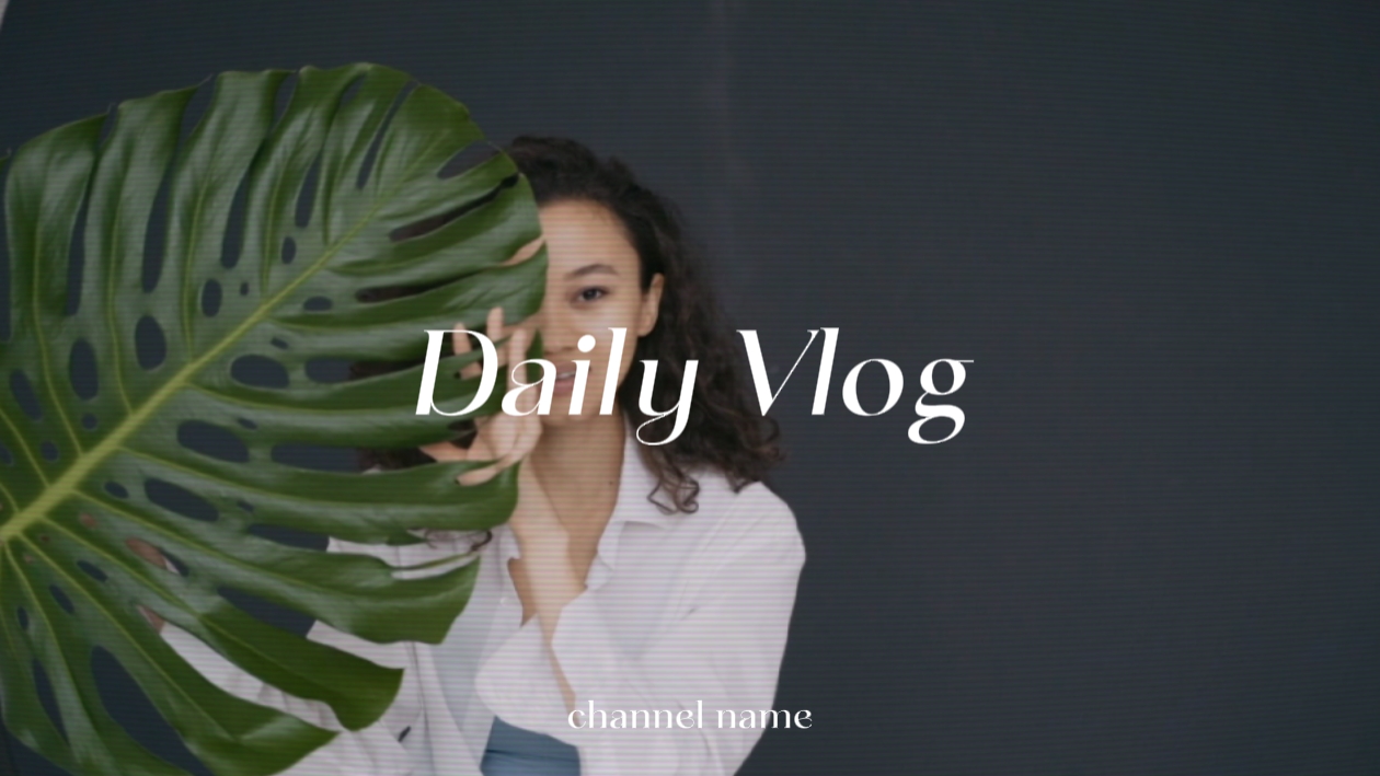 Pang-araw-araw na Vlog Intro 