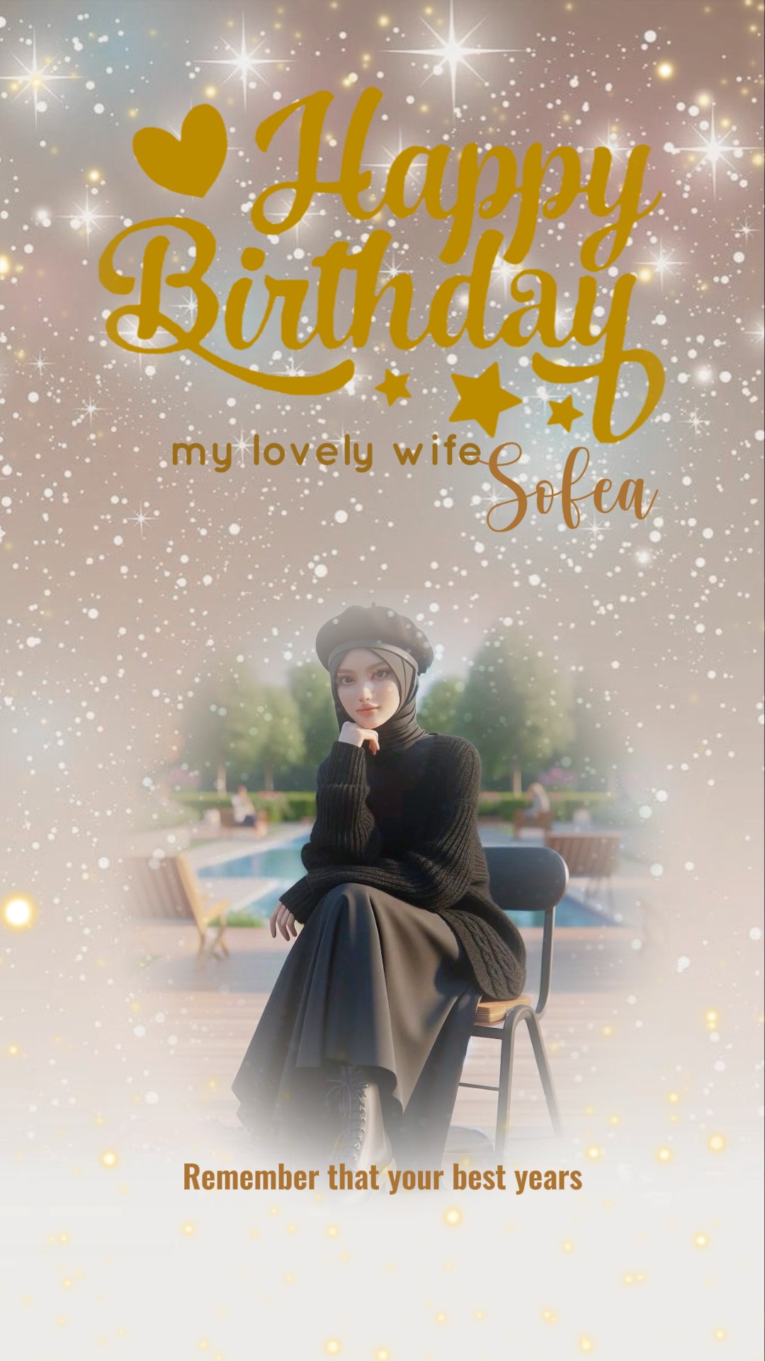 Hally Ulang Tahun Istri