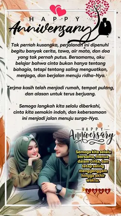 Ucapan Anniversary