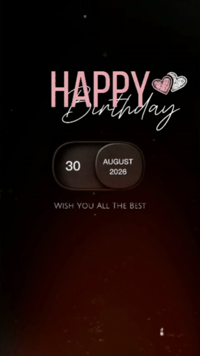 HBD 30th BIRTHDAYS