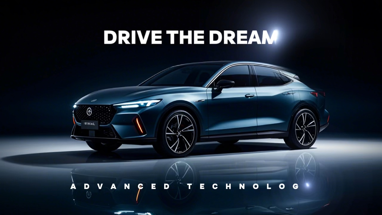 Car Industry Automobile Product Display Sale Trendy Style Business Template