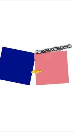 She touching me