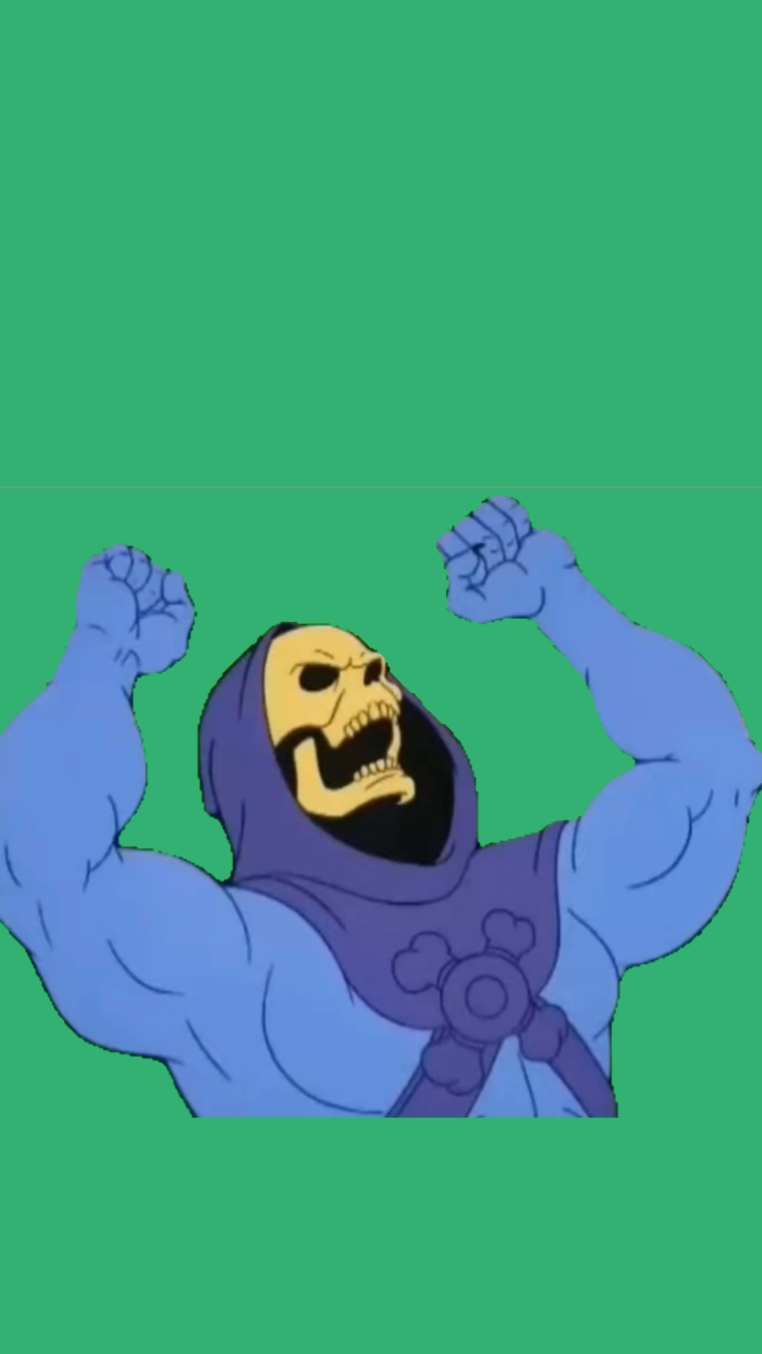 Esqueleto rindo 
