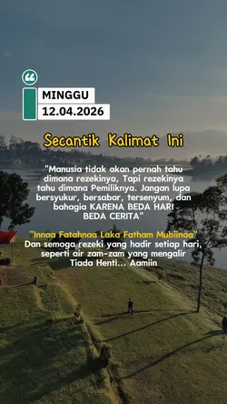 DOAKU HARI MINGGU