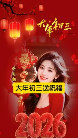 大年初三送祝福