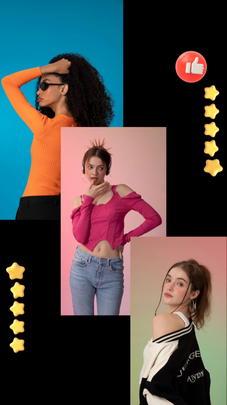 Clothing Product Display Light Easy Open Tiktok Style 