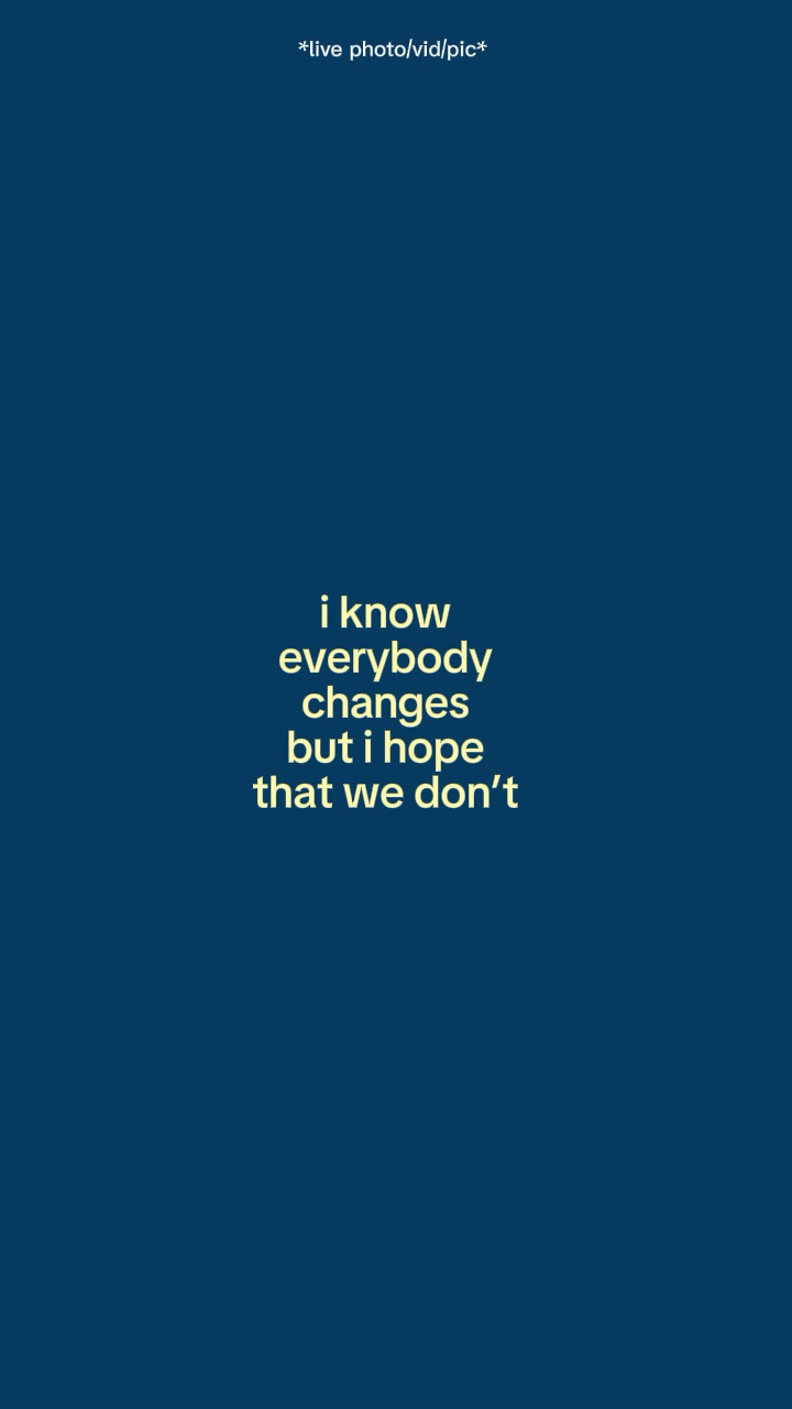 Iknoweverydaychanges