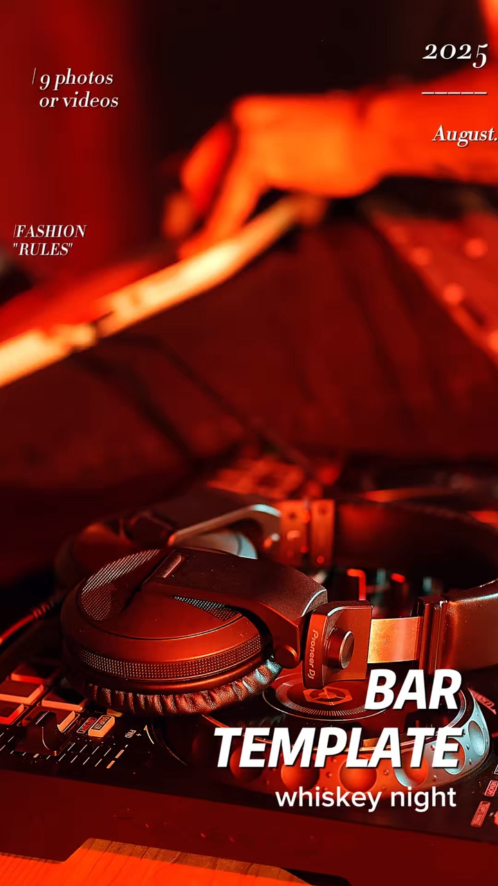 bar template