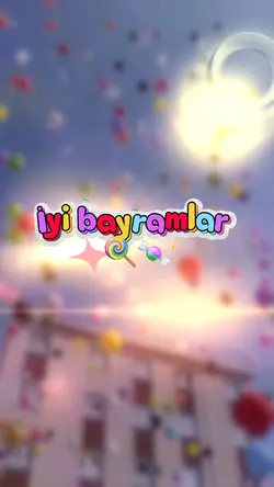 İyi bayramlar 