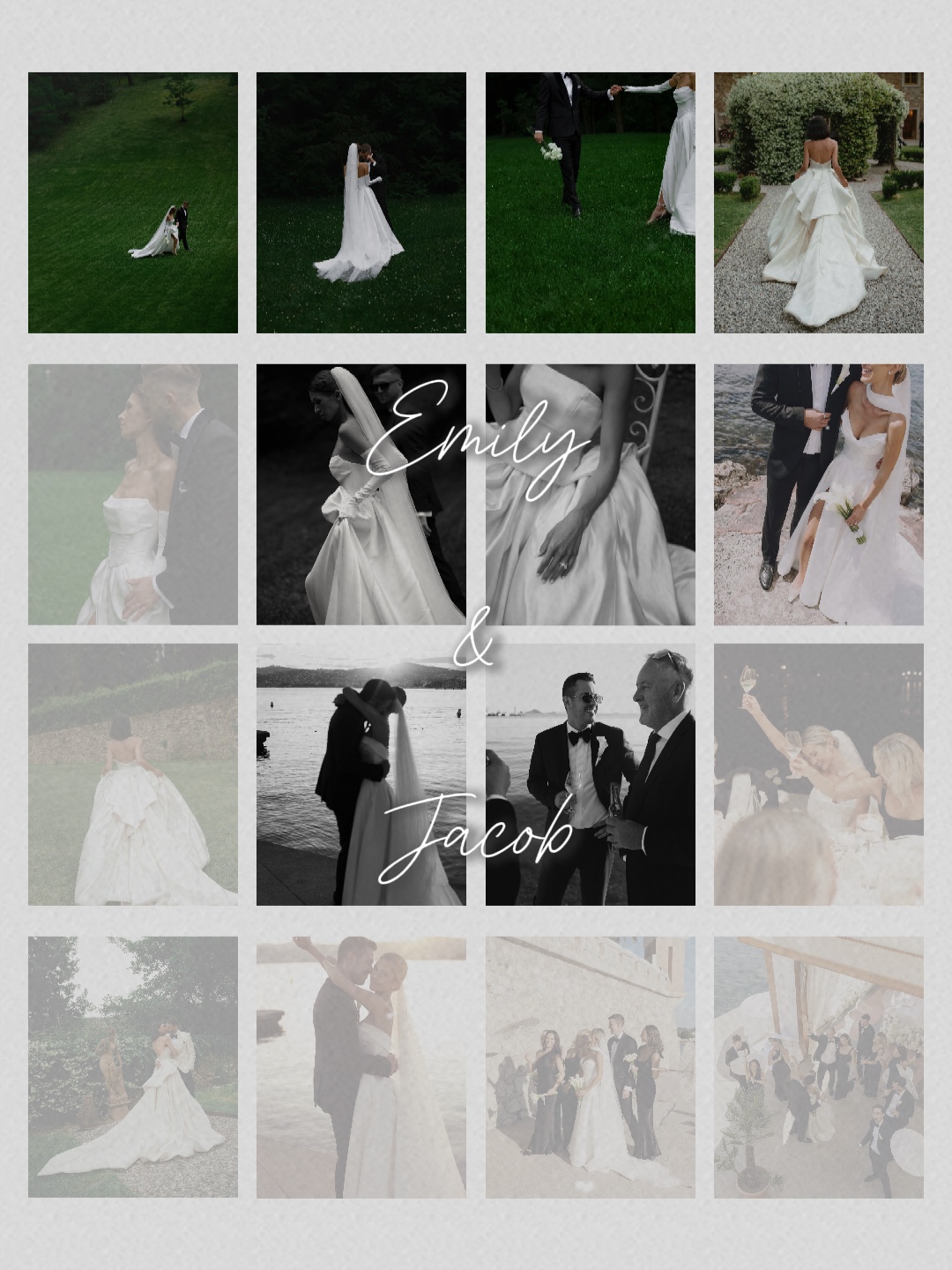 Volcado de bodas