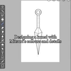 Designing a kunai 2