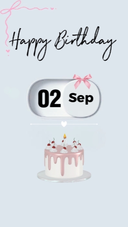 ANNIVERSAIRE 02 SEPTEMBRE