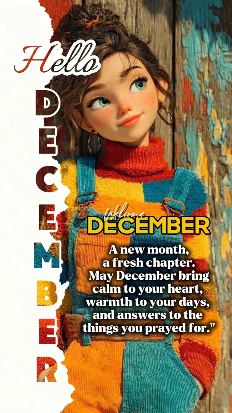 Hola diciembre