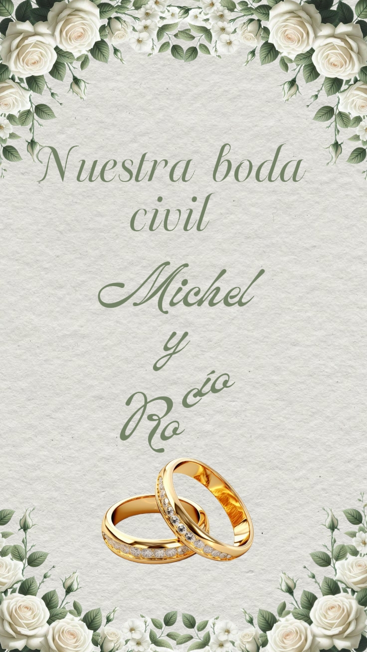 invitación civil 