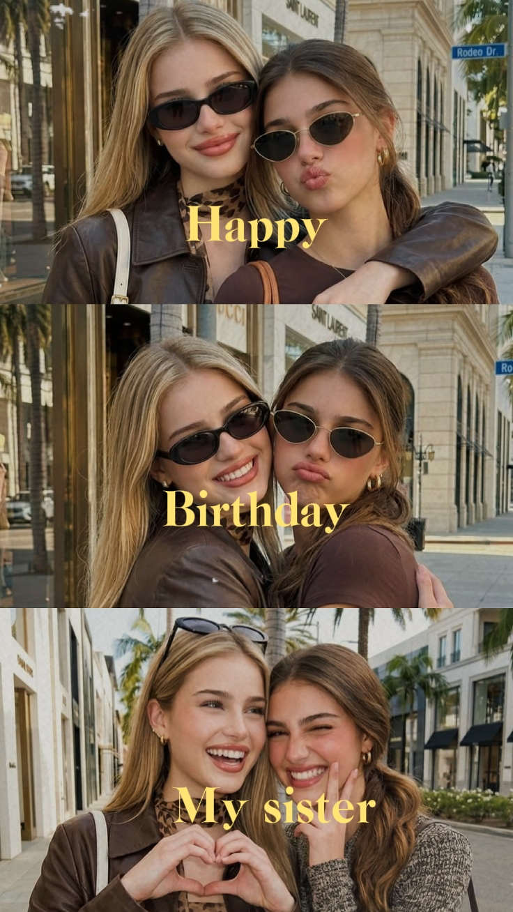 Birthday sister 