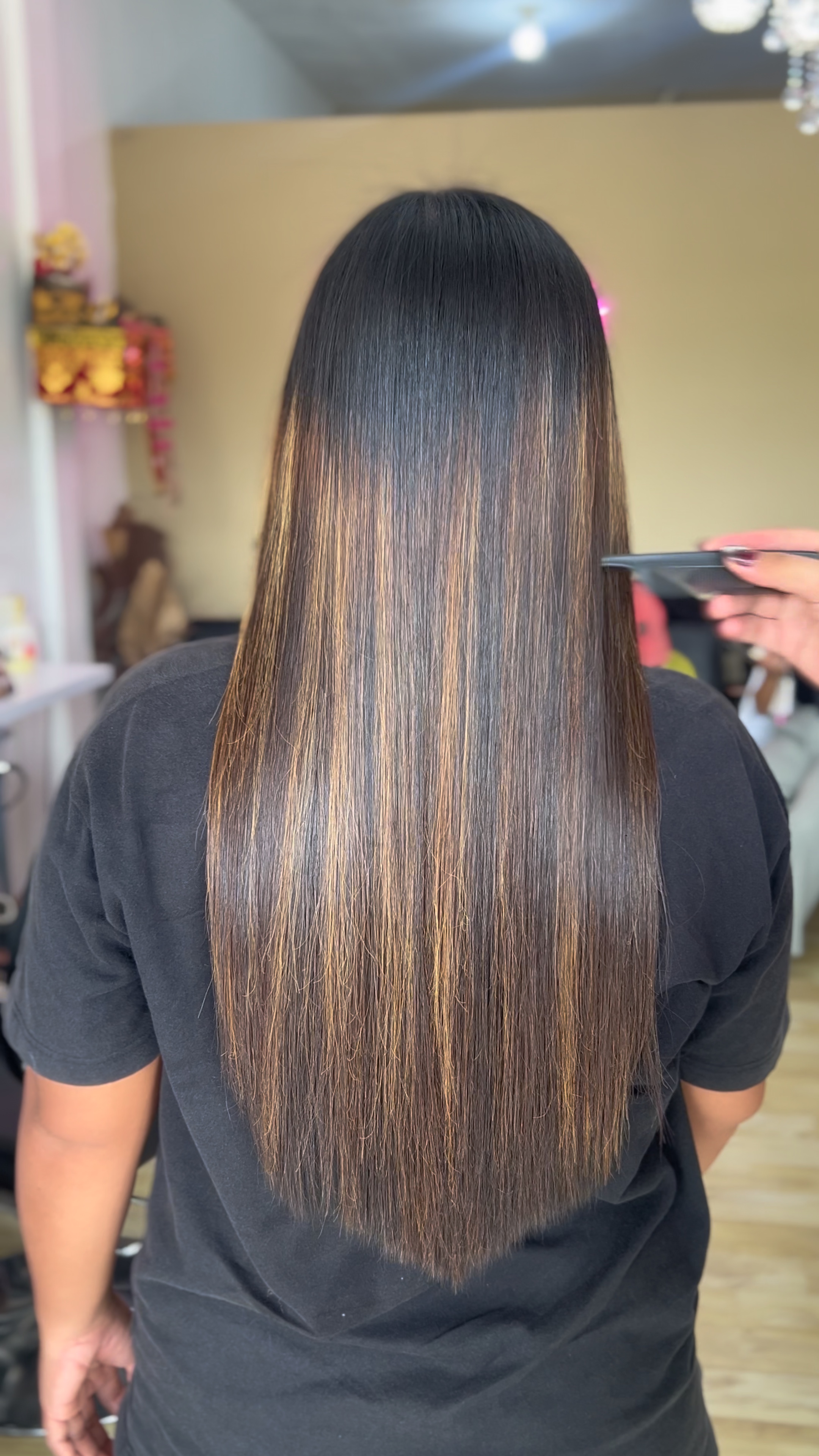 Lissage des cheveux