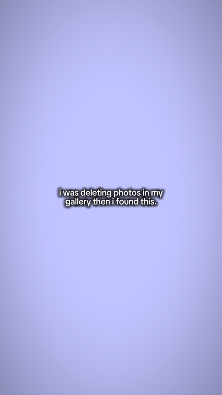 i was deleting photo