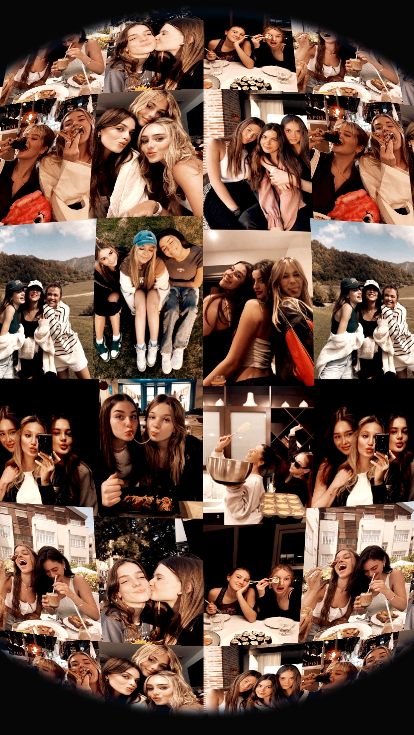 fisheye collage