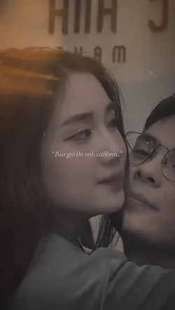 Bao giờ thì anh cưới