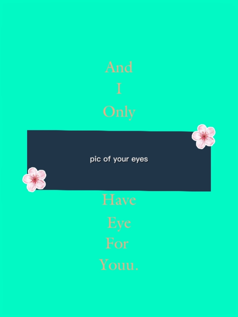 photo de tes yeux 