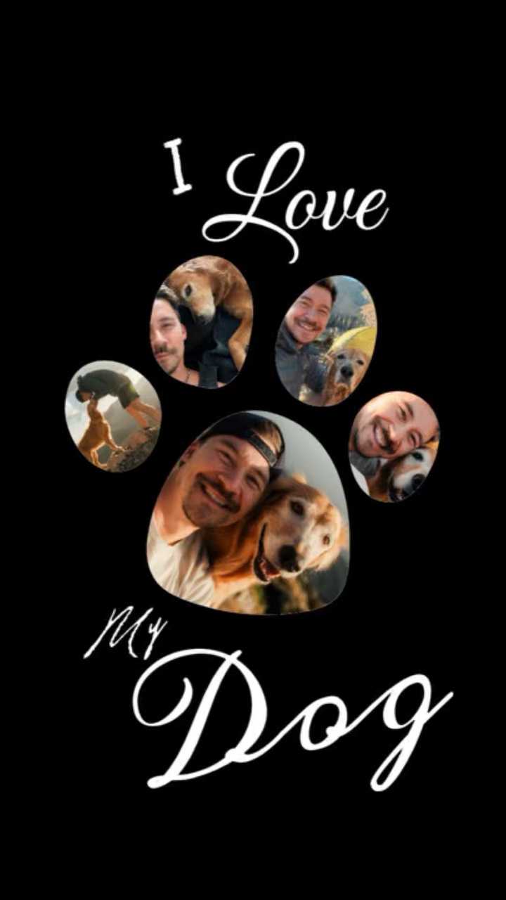 I love my dog