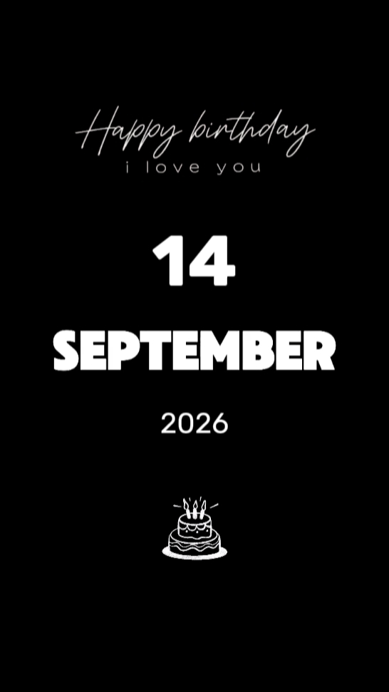 HBD HUSBAND 14 SEPTE