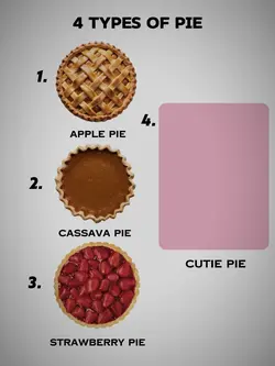 4 types of pie