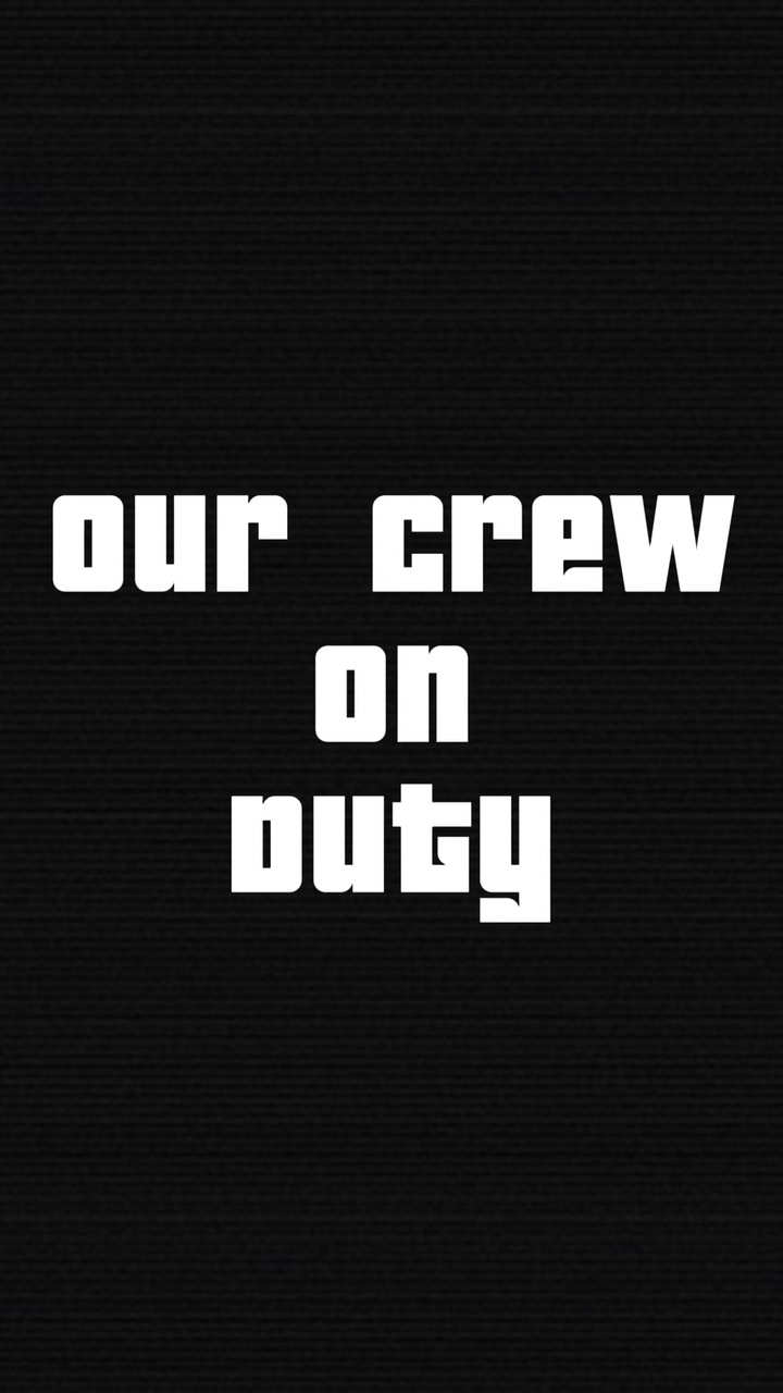 Crew na naka-duty