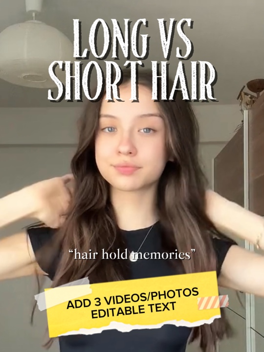 cheveux longs vs courts