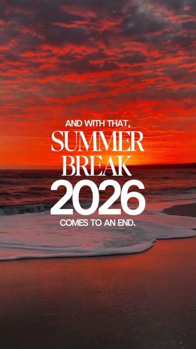 Vacaciones de verano 2026